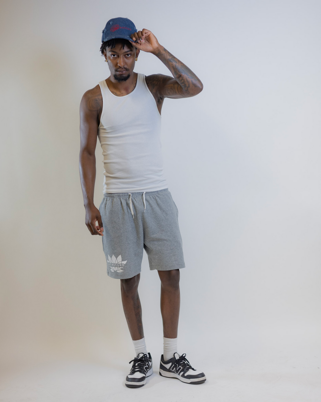 Classic Intention Sweat Shorts - Gray