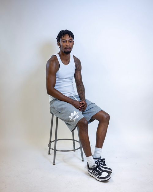 Classic Intention Sweat Shorts - Gray